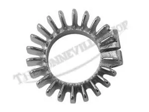 Triumph 350 500 Twins 1 5/8-Inch Uk Made Finned Exhaust Clamp(S) Pn# 70-4947 4 Triumph Twins Uk Made Finned Exhaust Clamp