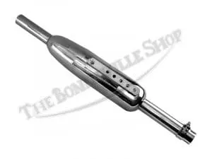 Triumph Bsa Oif Burgess-Type Silencer(S) With Extended Inlet Pn# 70-5866 Ext 3 70 5866 Ext 04 Triumph Bsa Oif Burgess Type Silencer W Extended Inlet