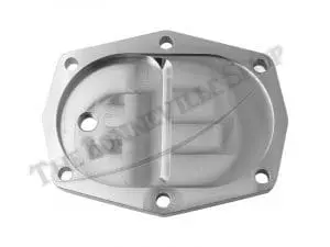 70 6580 B28 02 Triumph Bsa Triples Billet Sump Plate With Drain Plug