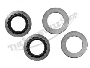 Triumph Norton Correct 'Dowty' Petcock Sealing Washer Set(S) Pn# 70-7351 83-0002 2 Video-Thumb-0