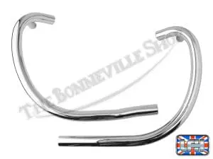 Bsa A50 A65 Lightning Thunderbolt Uk Exhaust Pipe Set 1969-70 Pn# 70-9127 70-9130 4 Bsa A A Lightning Thunderbolt Uk Exhaust Pipe Set