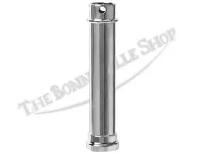 Triumph 650 T120 Tr6 Tr6C Uk Made Chrome Pushrod Tube(S) 1969-70 Pn# 70-9349 / 1971-72 Pn# 71-2575 3 A Silver Cylinder With A Hole