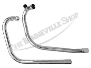 Triumph 650 T120 Tr6R Balanced Exhaust Pipe Set 1969-70 Uk Made Pn# 70-9363 70-9364 E9363 E9364 3 70-9363 70-9364 01 Triumph 1969 70 T120 Tr6 Uk Exhaust Pipe Set 1