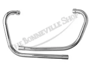 Triumph 650 T120 Tr6R Balanced Exhaust Pipe Set 1969-70 Uk Made Pn# 70-9363 70-9364 E9363 E9364 5 70-9363 70-9364 01 Triumph 1969 70 T120 Tr6 Uk Exhaust Pipe Set 1
