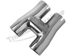 Triumph Tr6C Trophy Hi-Pipe Exhaust Pipe 'H' Piece Connector 1969-70 Pn# 70-9673 4 Triumph Tr6C Trophy Hi-Pipe Exhaust Pipe 'H' Piece Connector 1969-70 Pn# 70-9673