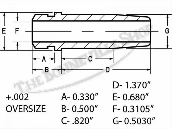 TRIUMPH VALVE AND GUIDE SE