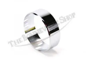71 1707 C 02 Chrome Wedding Band Single