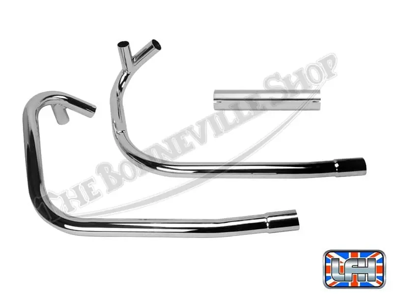 Triumph Tr6 T120 Bonneville Tiger Exhaust Header Pipes 1972 Pn# 71-2636 71-2637 70-9888 1 71 2636 71 2637 01 Triumph Tr6 T120 Bonneville Tiger Exhaust Header Pipes 1972 Pn 71 2636 71 2637 E12636 E12637 1
