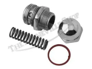 Triumph Bonneville Tiger 650 &Amp; 750 Stainless Pressure Release Valve Pn# 71-3447 70-5896 &Amp; 70-6595 S 4 S S Triumph Bonneville Tiger &Amp; Stainless Pressure Release Valve