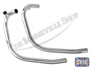 Triumph 750 Twin T140 Tr7 Uk Exhaust Pipe Set Fits 1973-79 Pn# 71-3755 71-3758 4 71 3755 71 3758 02 Triumph 750 Twin T140 Tr7 Uk Exhaust Pipe Set Fits 1973 79 1