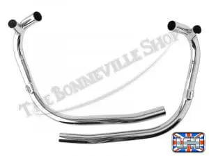 Triumph 750 Twin T140 Tr7 Uk Exhaust Pipe Set Fits 1973-79 Pn# 71-3755 71-3758 3 71 3755 71 3758 03 Triumph 750 Twin T140 Tr7 Uk Exhaust Pipe Set Fits 1973 79 1