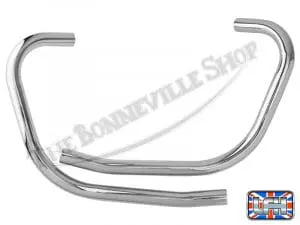 Triumph 750 Unit T140 Tr7 Uk Exhaust Pipe Set Unbalanced Fits 1973-79 Pn# 71-3755 And 71-3758 Un 4 71 3755 Un 71 3758 Un 03 Triumph 750 Unit T140 Tr7 Uk Exhaust Pipe Set Unbalanced 1973 79