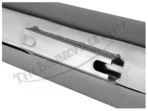 71 4159 Pt 04 Norton Peashooter Style Silencers For Triumph 750 Bonneville Tiger 1