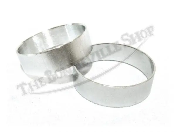 Triumph Pushrod Tube Collars (2) Wedding Bands 1979 On Tss Tsx T120 Pn# 71-7196 1 Triumph Pushrod Tube Collars 71-7196