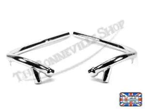 Triumph Unit 750 T140 Tr7 Exhaust Pipe Set 1973-82 Balanced Pn# 71-7507 71-7508 3 Triumph Unit T Tr Exhaust Pipe Set Balanced