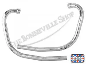 Triumph 750 Unit T140 Tr7 Uk Exhaust Pipe Set Fits 1973-82 Pn# 71-7507 71-7508 Un 3 71 7507 71 7508 Un 02 Triumph 750 Unit T140 Tr7 Uk Exhaust Pipe Set Fits 1973 82