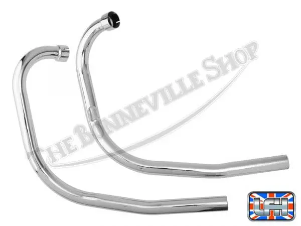 71 7507 71 7508 UN 03 Triumph 750 Unit T140 TR7 UK Exhaust Pipe Set Fits 1973 82