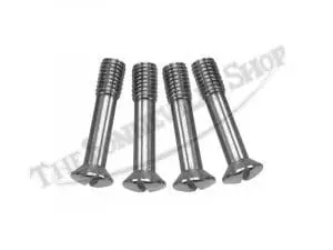 Triumph Twins Stainless Parcel Grid / Tank Rack Screw Set (4) Pn# 82-2936 S 3 82 2936 S 02 Triumph Twins Stainless Parcel Grid Tank Rack Screw Set