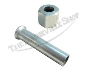 TRIUMPH OIL TANK PIPE AND NUT