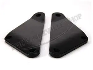 Triumph 350 500 T90 T100 Pillion Footrest Support Hanger Plate Set Pn# 82-5087 82-5088 4 Triumph T Footrest Support Brackets