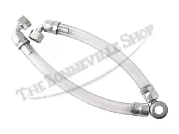 82 5339 01 Triumph Tiger Trophy 500 650 Twins Fuel Line Assembly Fits 1963 67