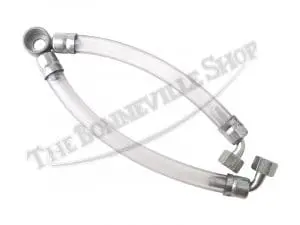 82 5339 02 Triumph Tiger Trophy 500 650 Twins Fuel Line Assembly Fits 1963 67