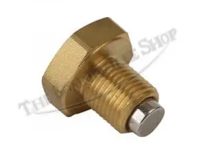 Triumph 350 500 650 750 Magnetic Oil Tank / Sump Drain Plug Pn# 82-5343 M F5343 2 Video-Thumb-0