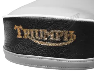 Triumph Grey Top Seat 350 500 650 1960-1966 Pn# 82-5366 82-4239