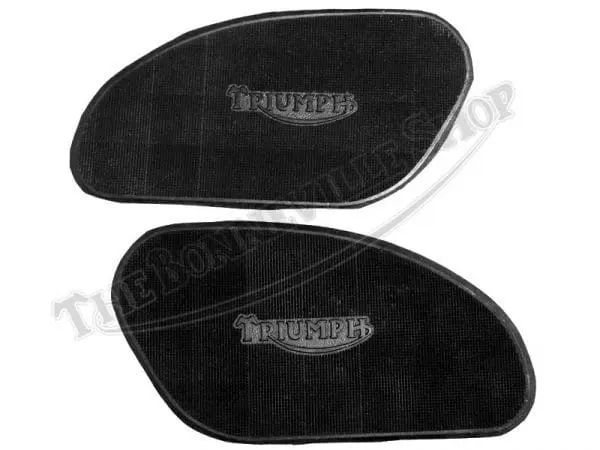 82 5401 82 5402 01 Triumph Bonneville Tiger 500 And 650 Twins Knee Pad Set