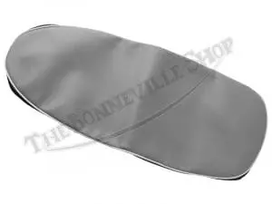 82 5418 03 Triumph 350 500 650 Seat Cover Smooth Grey Top Fits 1963 66