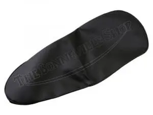 82 5418 A 02 Triumph 3Ta 5Ta T120C 650 Seat Cover Smooth Black Top Fits