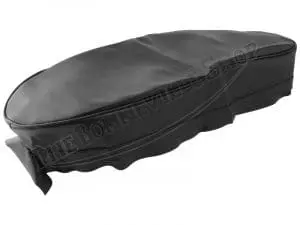 Triumph Seat Cover Black Top T100 6T Tr6 T120 W/ Sprags 1963-66 Pn# 82-5418 A 60-0697 4 82 5418A 60 0697 03 Triumph 3Ta 5Ta T120C 650 Seat Cover Smooth Black Top Fits 1963 With Sprags