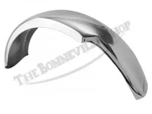 Triumph T120 Rear Fender Stainless Lipped Edge Pn# 82-6967 L 82-8143 83-1618 5 82 6967 L 02 Triumph T120 Rear Fender Stainless Lipped Edge