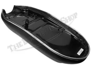 82-7776 Triumph Ribbed Top Seat Grey For 1967 500 And 650