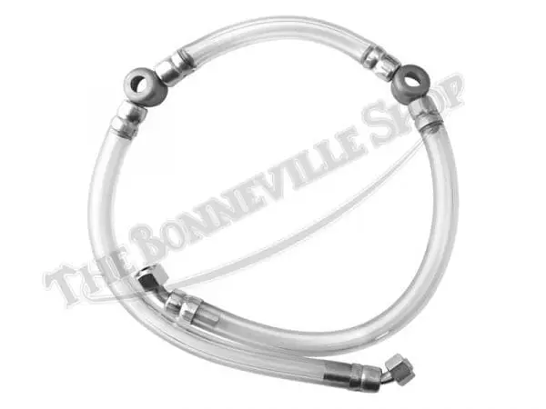 82 8133 01 Triumph Bonneville T120 650 Twins Fuel Line Assembly Fits 1968 70