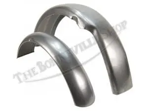 Triumph Beaded Edge Mudguard Set Steel