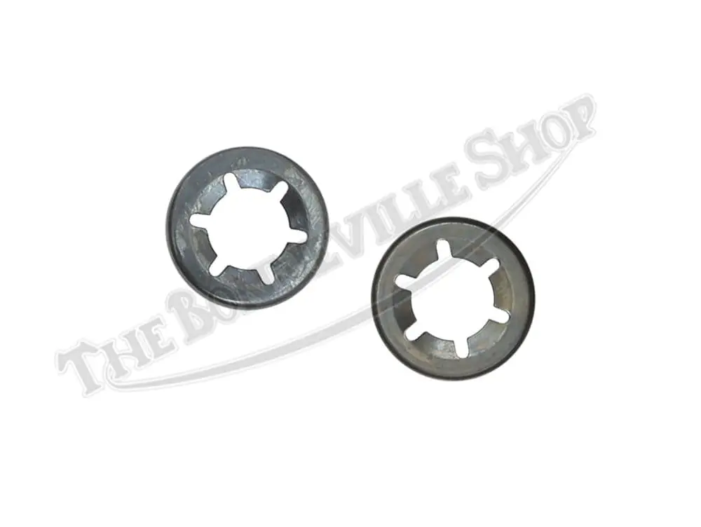 Triumph Bsa 650 750 Airbox Bolt Starlock Washers (2) Pn# 82-8245 2 Triumph Bsa Airbox Bolt Starlock Washers