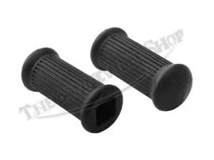 Triumph Bsa Twins And Singles Short Square Hole Footrest Rubbers (2) Pn# 82-9051 3 Triumph Bsa Twins And Singles Short Square Hole Footrest Rubbers