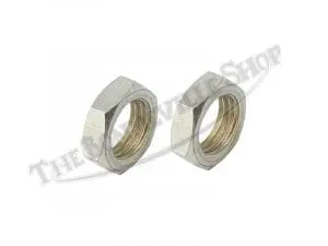 Triumph Norton Bsa Petcock Thin Locking Nuts (2) Pn# 83-0006 3 83 0006 02 Triumph Norton Bsa Petcock Thin Locking Nuts
