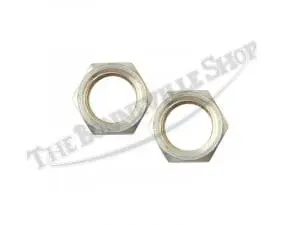 Triumph Norton Bsa Petcock Thin Locking Nuts (2) Pn# 83-0006 4 83 0006 03 Triumph Norton Bsa Petcock Thin Locking Nuts