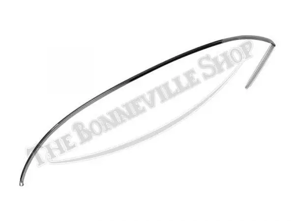 83 0031 Triumph 650 Bonneville Emgo Fuel Petrol Gas Tank Top Chrome Trim 01