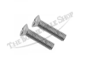 Triumph 500 650 750 Long Tank Badge Screw Set (2) Pn# 83-1339 3 83 1339 02 Triumph 500 650 750 Tank Badge Screw Set