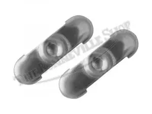 83 3082 02 Triumph 650 750 Rear Wheel Adjuster Cover Plates