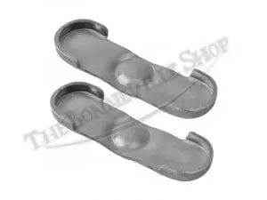 83 3082 03 Triumph 650 750 Rear Wheel Adjuster Cover Plates