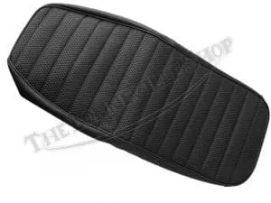 83 3637 02 Triumph T120 Tr6 Uk Wide Nose Seat Cover Black Fits 1971 72