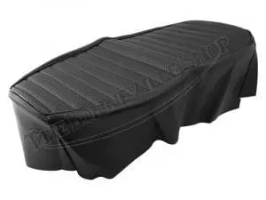 Triumph 650 T120 Tr6 U.s. Slim Nose Seat Cover Black Fits 1971-72 Pn# 83-4291 3 83 4291 02 Triumph 650 T120 Tr6 Us Slim Nose Seat Cover Black Fits 1971 72