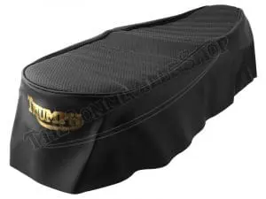 Triumph Tr7Rv T140V Seat Cover Black 1973-1977 W/Trim &Amp; Sprags Pn# 83-4789 60-0697 Tbs-4340 3 83 4789 83 4786 60 0697 Tbs 4340 R 02 Triumph T140 Bonneville Tr7 Tiger Seat Cover Black 1973 77 W Trim And Sprags
