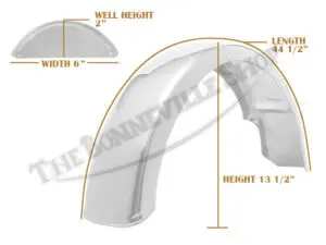 83 4805 06 Triumph T140V Rear Chromed Drum Brake Models 73 75 1