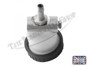 Triumph Tr7 T140 T160 1975-1979 Rear Master Cylinder Reservoir Assembly Pn# 83-5465 5 83 5465 04 Triumph 750 T140 Tr7 Twin T160 Triple Rear Master Reservoir 1975 83