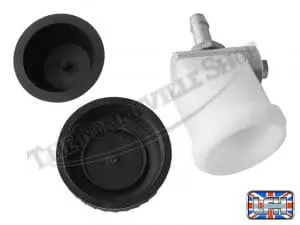 Triumph Tr7 T140 T160 1975-1979 Rear Master Cylinder Reservoir Assembly Pn# 83-5465 6 83 5465 05 Triumph 750 T140 Tr7 Twin T160 Triple Rear Master Reservoir 1975 83